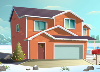 Come decorare il vostro giardino per il natale